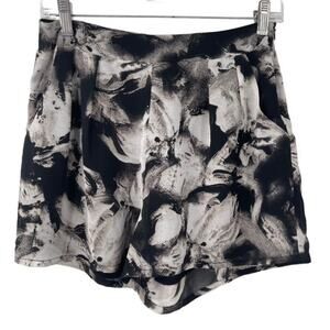 NWT ANGL Black White Dress Shorts Medium